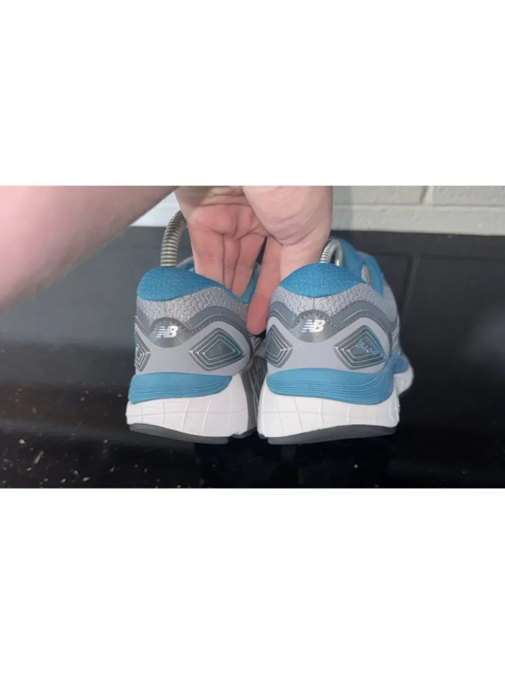 New Balance 1340v3 Womens Athletic Running Shoes Size 7 Gray Blue Made In USA
